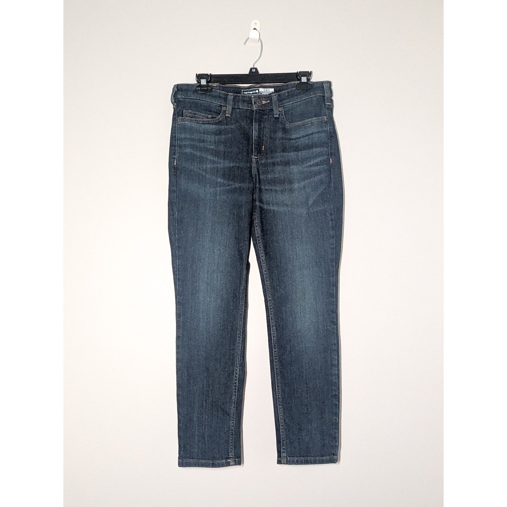 Carhartt Rugged Flex Slim Fit Tapered Jean 10 Short NWT Workwear Denim Hazel